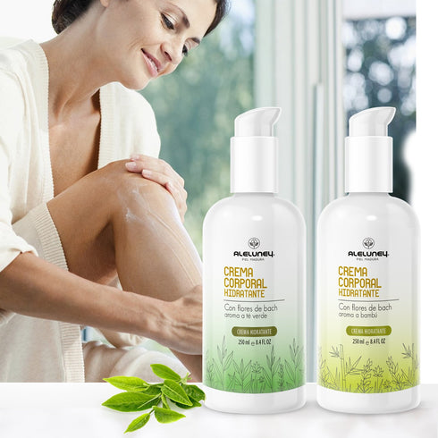 Pack Rejuvenecer, crema antiedad y anticelulítica con flores de Bach